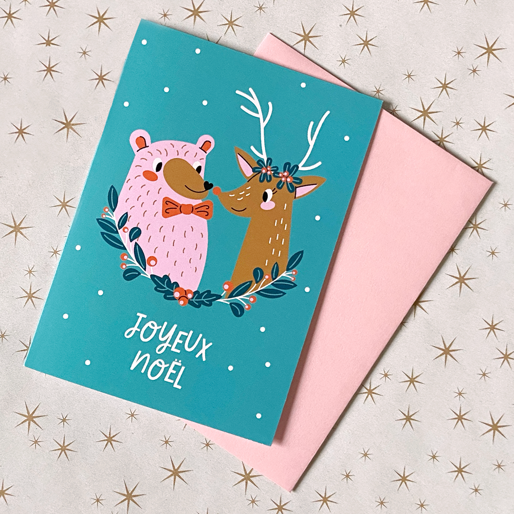 Card - "Christmas Love" - by Club Pastel