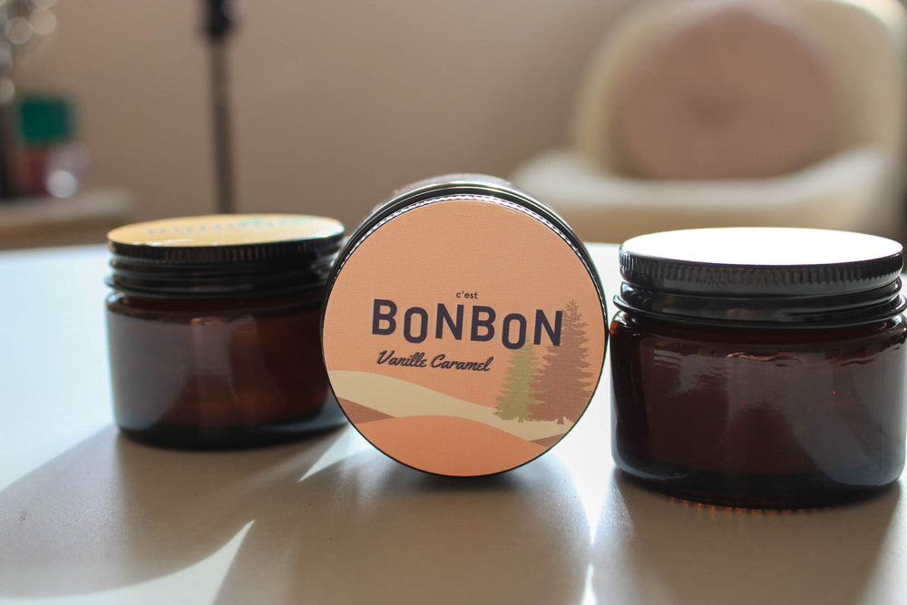 Bougie Vanille Caramel – Édition de Noël