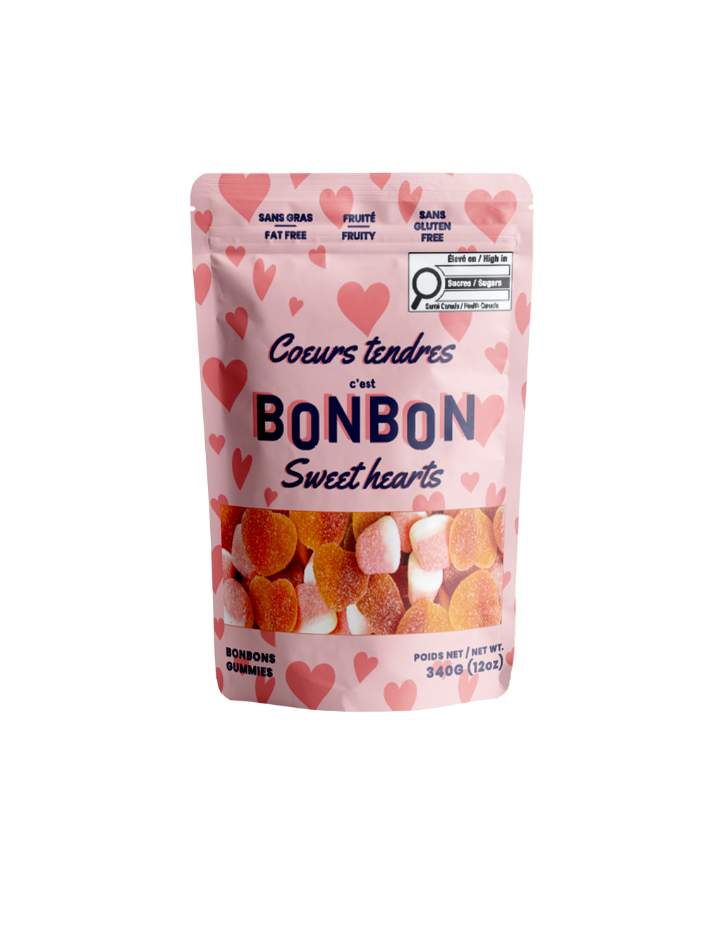 Sweet Hearts - 340g – La boîte à bonbons