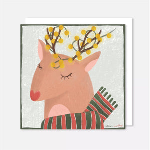 
            
                Load image into Gallery viewer, Card - Christmas Deer
            
        