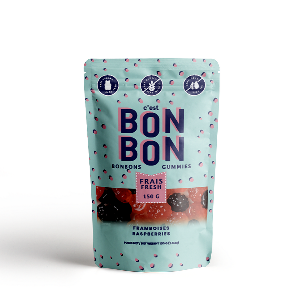 Raspberries - 150g – La boîte à bonbons